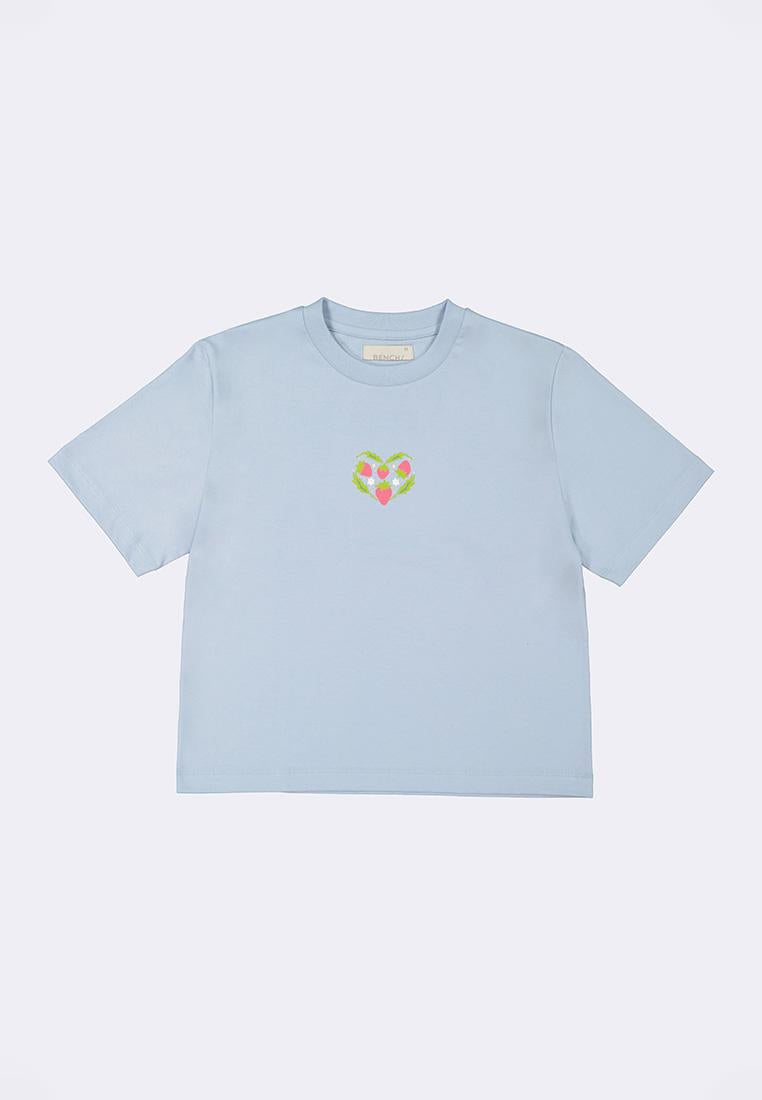 Women's Round Neck Graphic T-Shirt