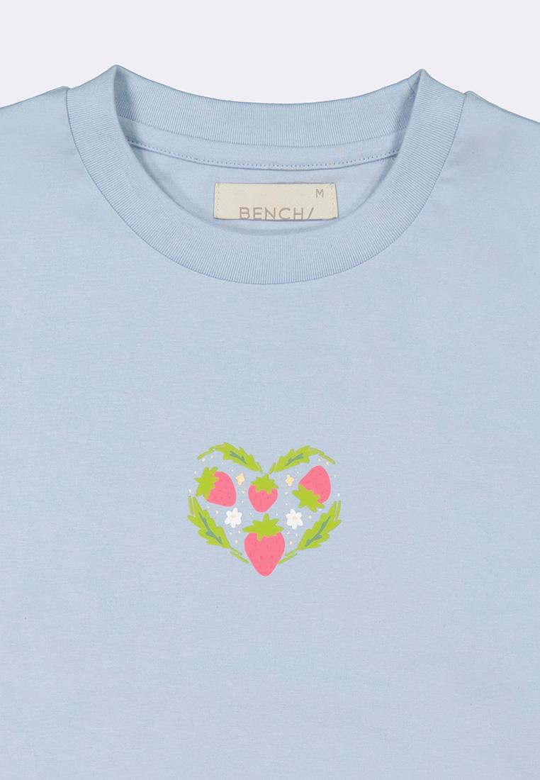 Women's Round Neck Graphic T-Shirt