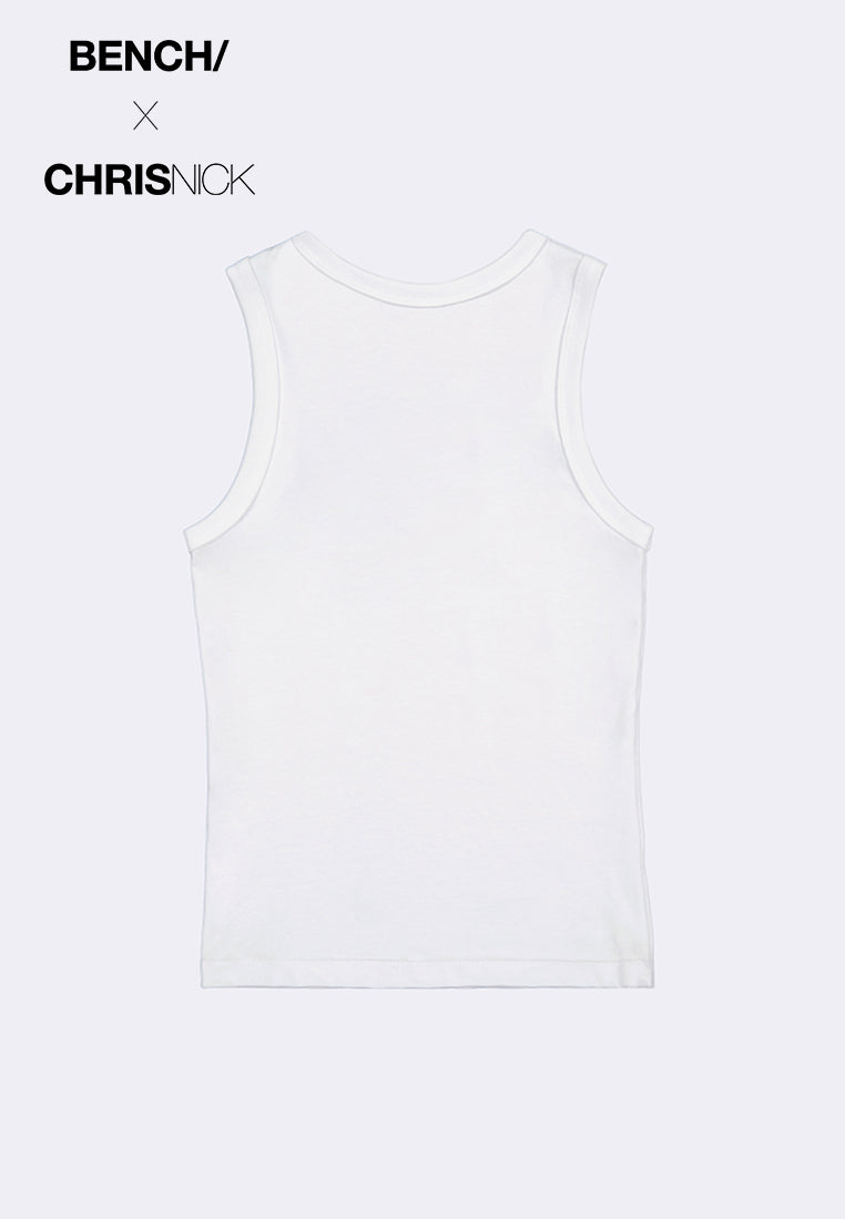 Bench x Chris Nick Womens Slogan Tank Top