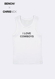Bench x Chris Nick Womens Slogan Tank Top