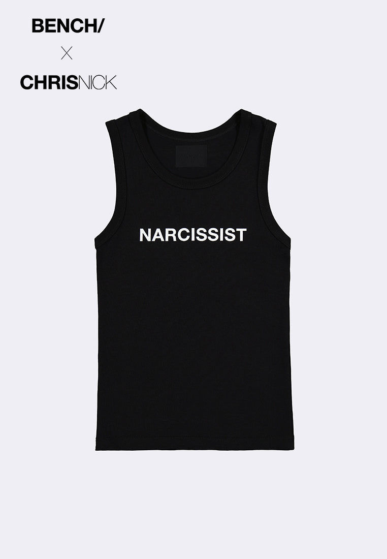 Bench x Chris Nick Womens Slogan Tank Top