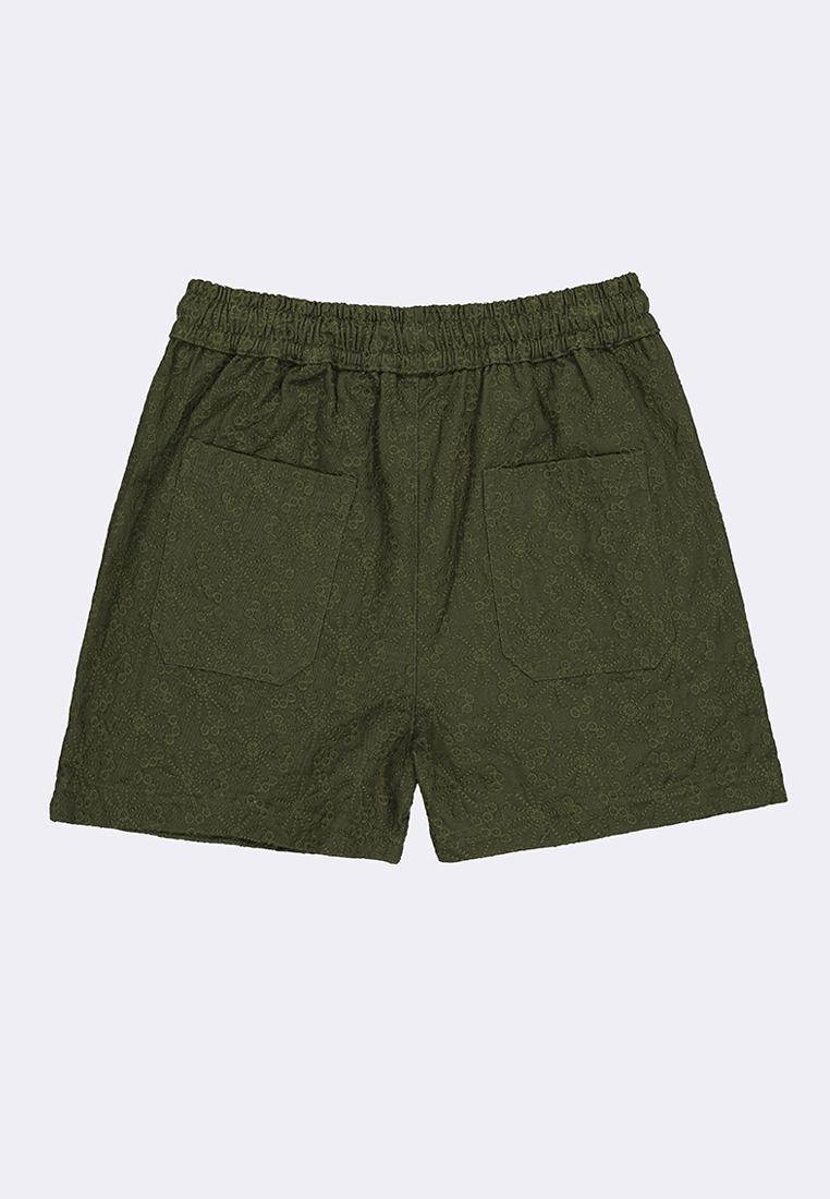 Women's Woven Embroided Shorts