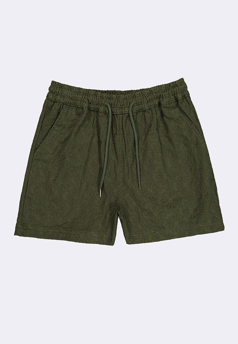 Women's Woven Embroided Shorts
