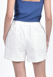 Women's Woven Embroided Shorts