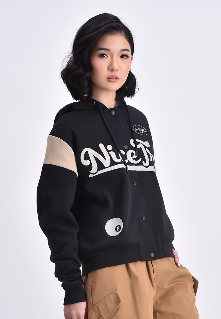 Women's Hoodie Varsity Jacket
