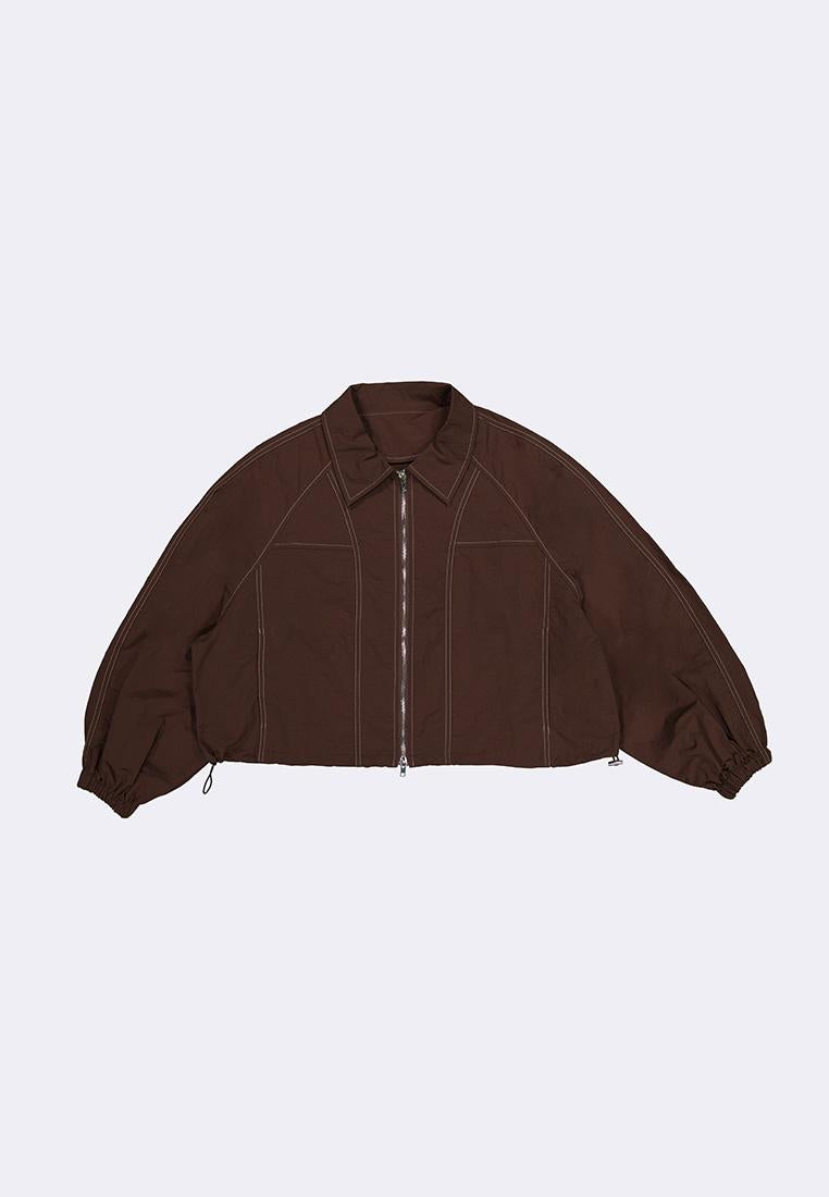 Women's Collared Zip Up Jacket