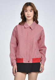 Women's Oversized Zip-up Jacket