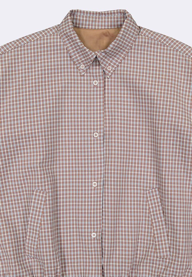 Women's Plaid Collar Jacket