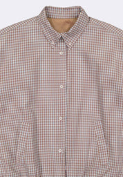 Women's Plaid Collar Jacket