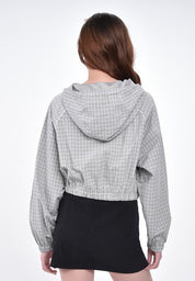 Women's Plaid Collar Jacket