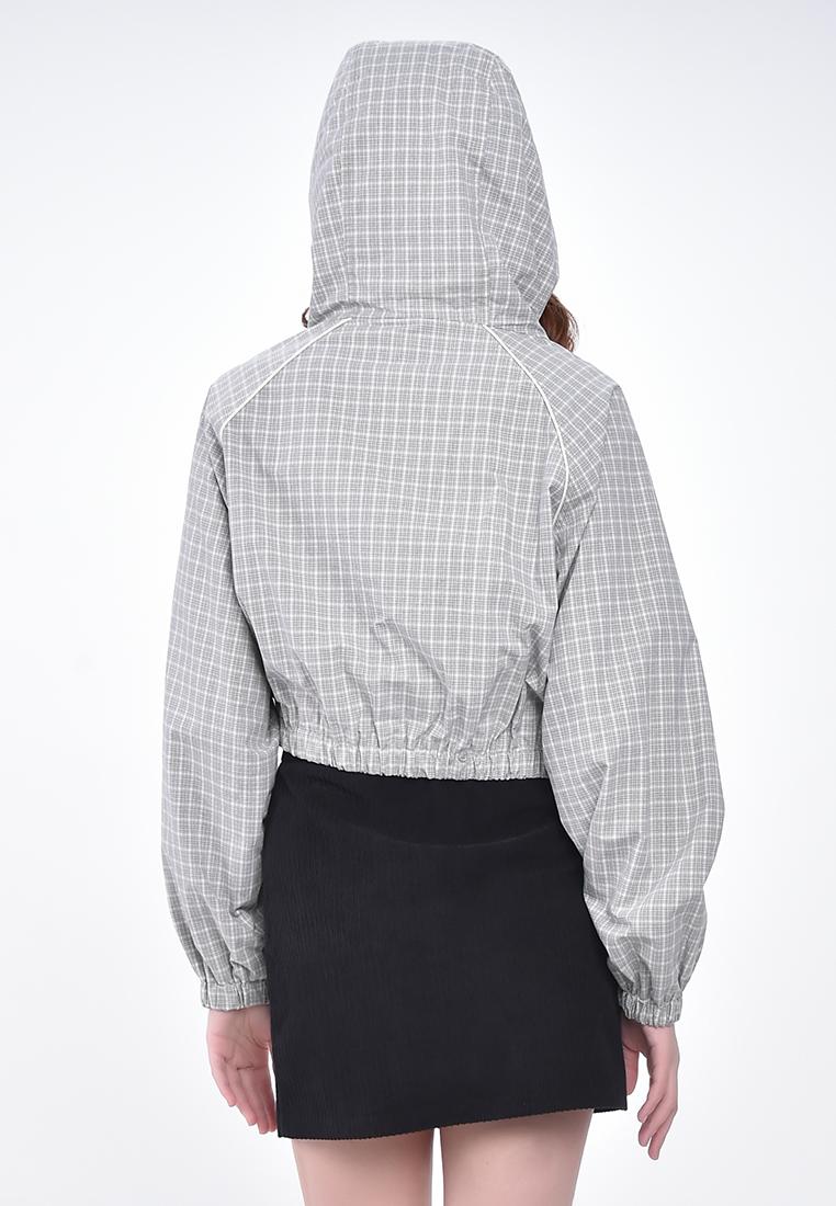 Women's Plaid Collar Jacket