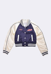 Women's Dual-Tone Varsity Jacket