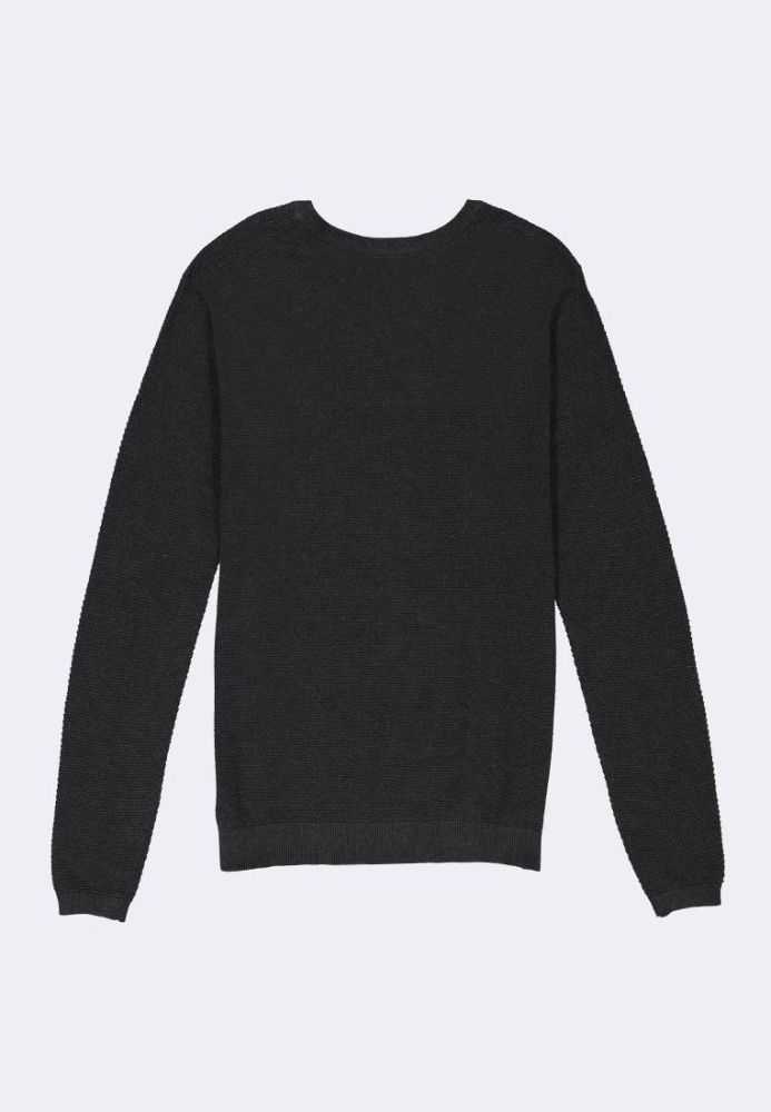 Bench Online Men s Long Sleeve Flat Knit Pullover