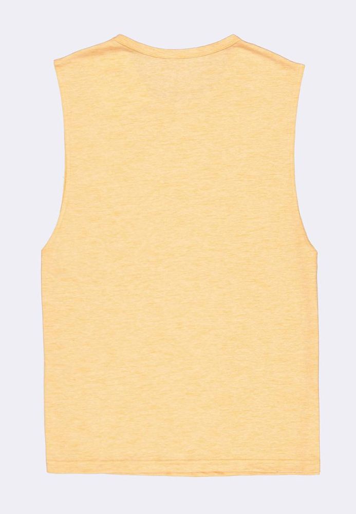 Yellow muscle shirt hot sale