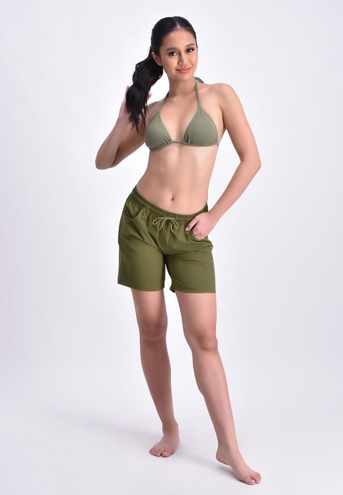 Bench Online Women s Mid Length Swim Shorts