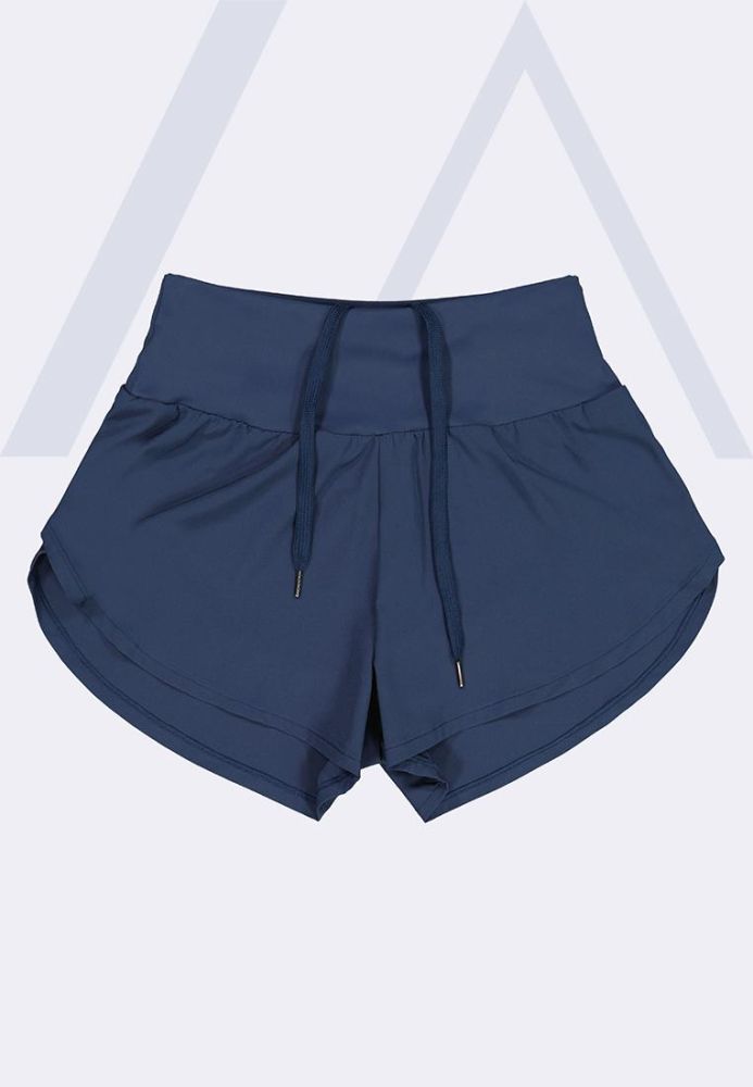 Navy blue sports shorts womens online