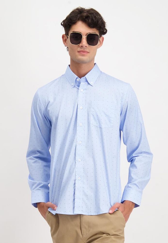 Bench Online Men s Long Sleeve Button Down Polo