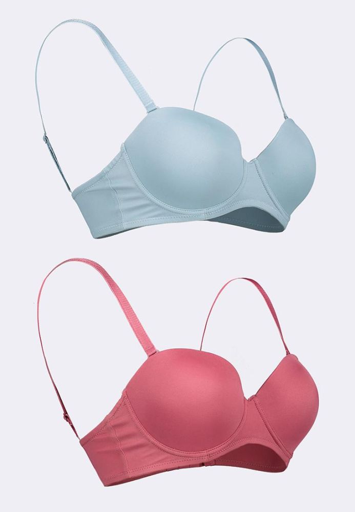 Bench Online Women s 2 in 1 Pack Bra with Removable Straps