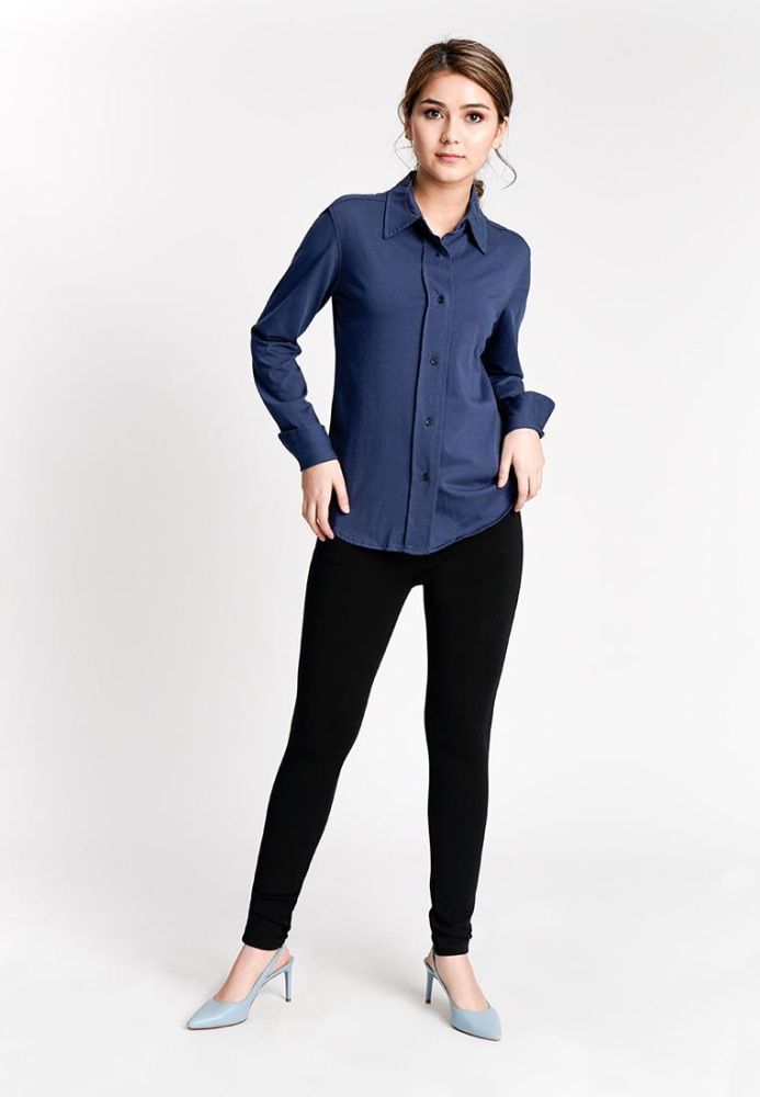 Bench Online Women s Long Sleeve Button Down Polo