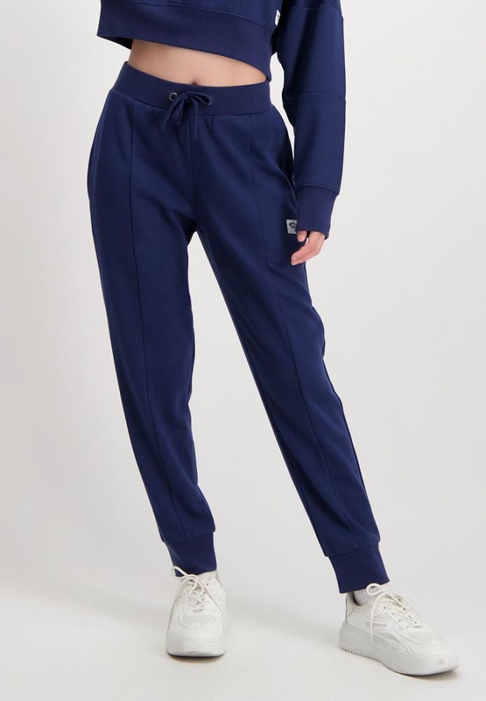 Navy blue jogging bottoms ladies sale