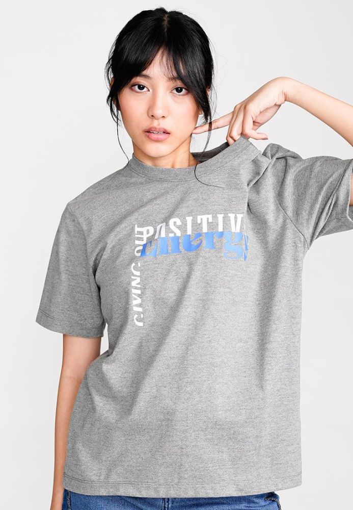 Bench Online Women s Oversized Statement Crew Neck T Shirt