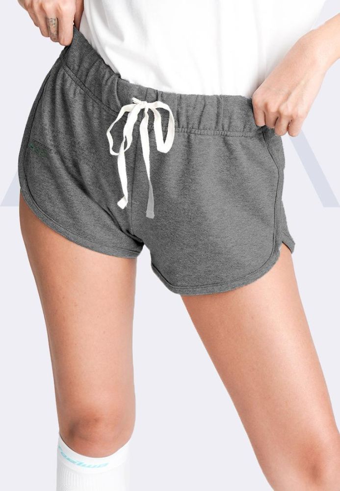 Drawstring shorts ladies top