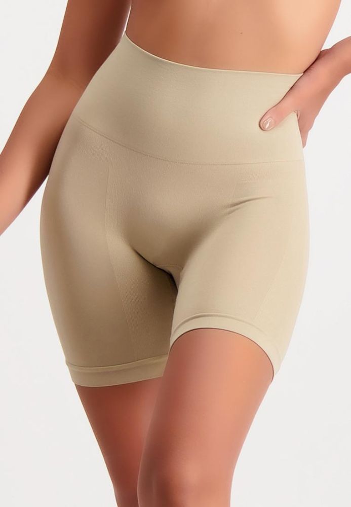 Trousers with logo Off - Thigh Slimming control shorts that reduce