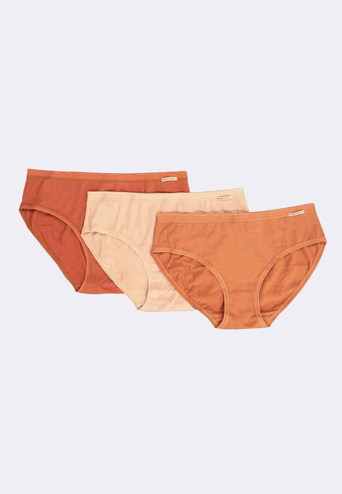 BENCH LADIES 3-in-1 PACK MID RISE PANTY (LARGE), Women's Fashion