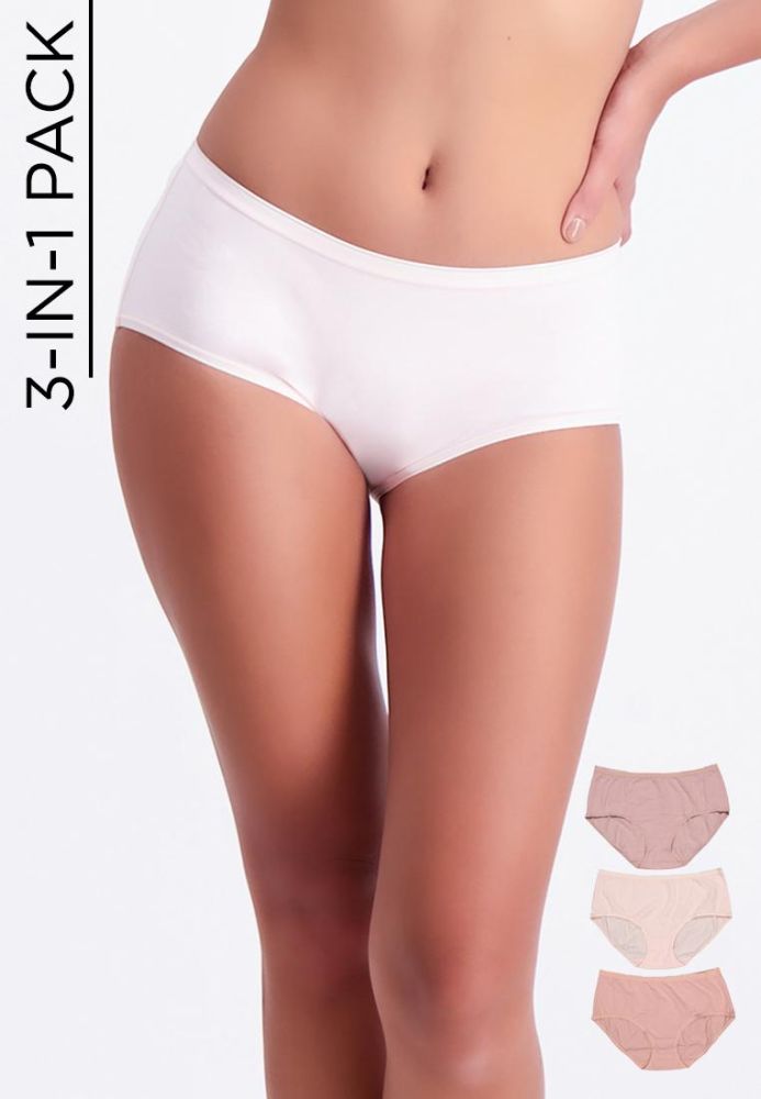 Großer Verkauf! Bench Online | Women\'s 3-in-1 Pack Panty Full