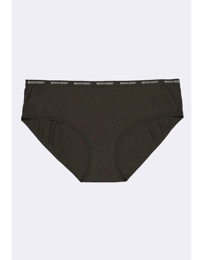BENCH- GUL0074 Women's BETTER MADE Envi Mid Rise Hipster Panty