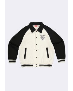 Bench x Ji Chang Wook Men's Oversized Varsity Jacket