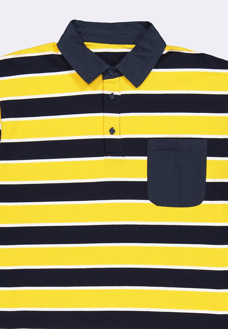 Men s Striped Polo Shirt