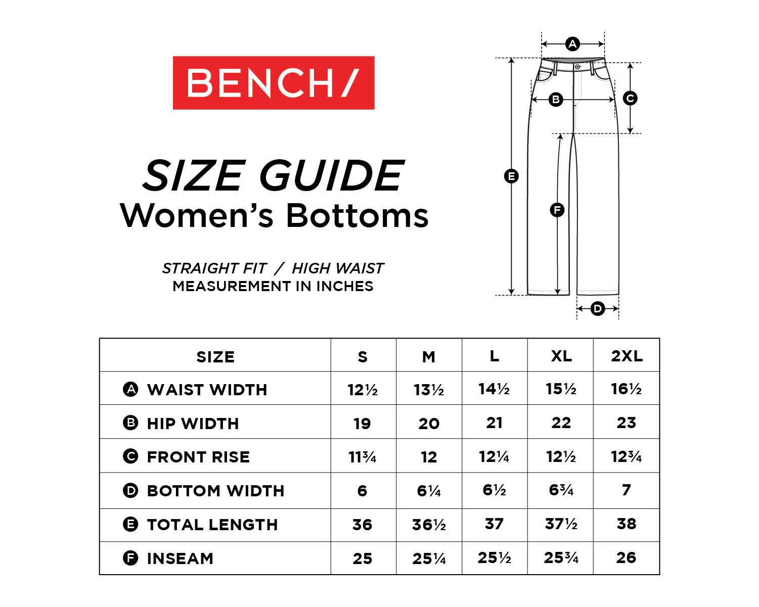Buy Bench High Waist Pants For Women online | Lazada.com.ph