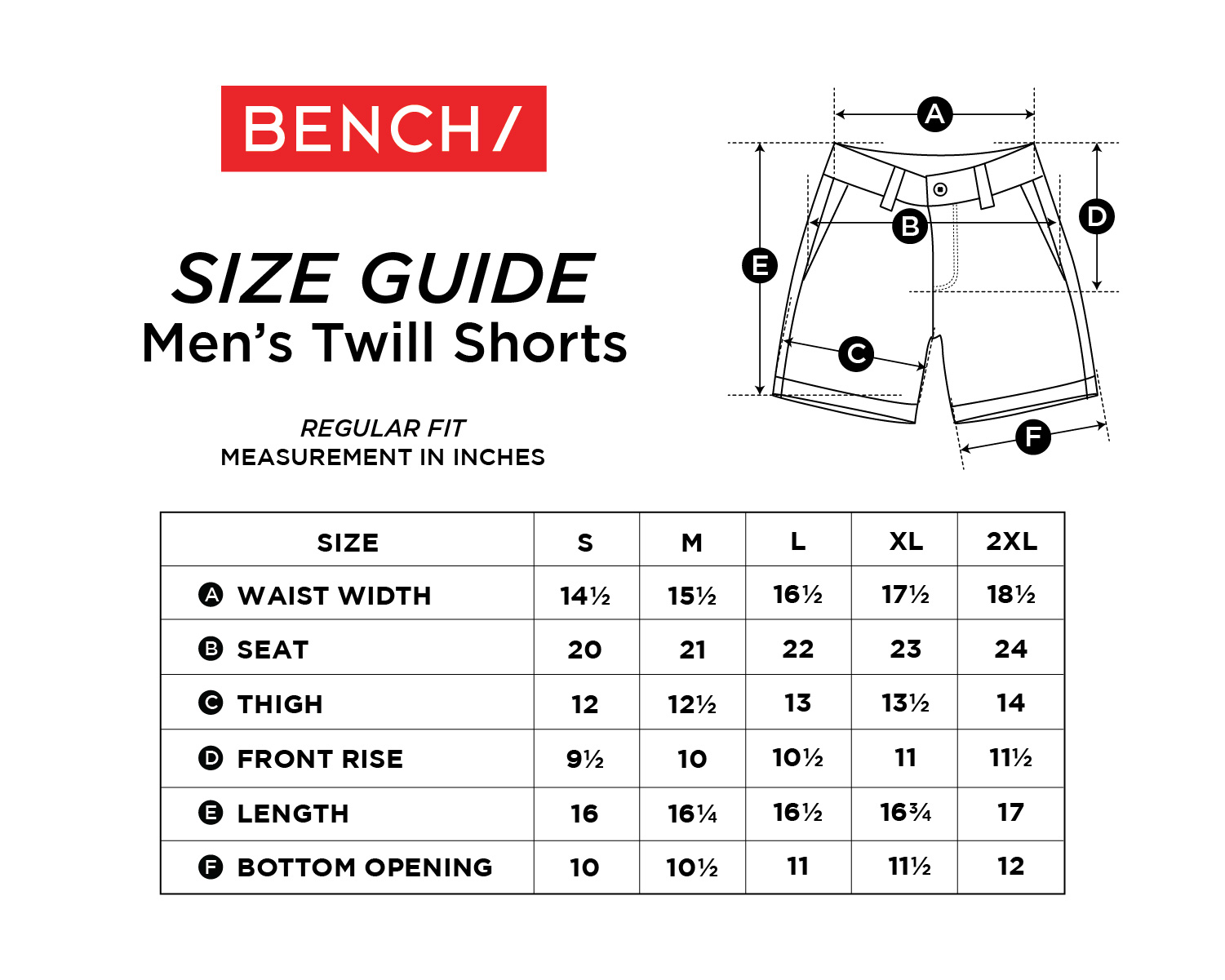Bench Online | Men's Shorts